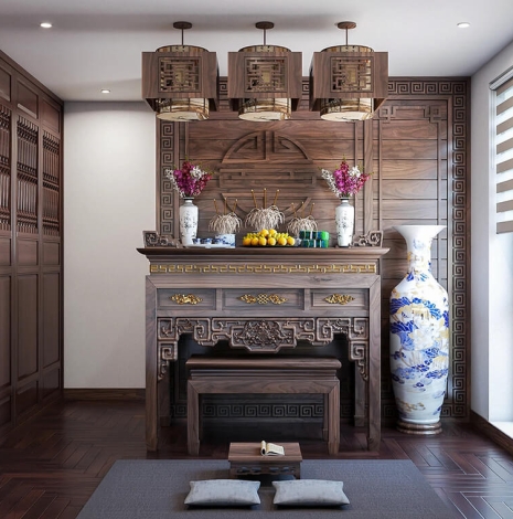 Những nguyên tắc phong thuỷ  phòng thờ  